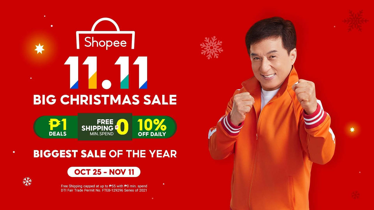 Shopee Launches 11.11 Big Christmas Sale 2021