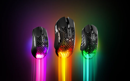 SteelSeries Unveils Lightweight Aerox 5/9 Wireless Gaming Mouse