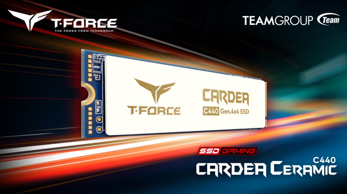 TEAMGROUP Announces T-FORCE CARDEA Ceramic C440 SSD