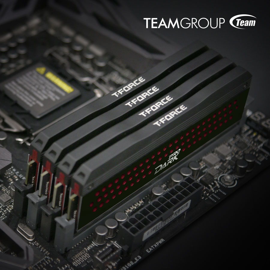 TEAMGROUP Announces T-FORCE DARK PRO DDR4 for AMD Ryzen
