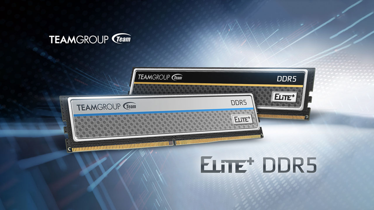 TEAMGROUP Launches ELITE PLUS DDR5-6000 Memory
