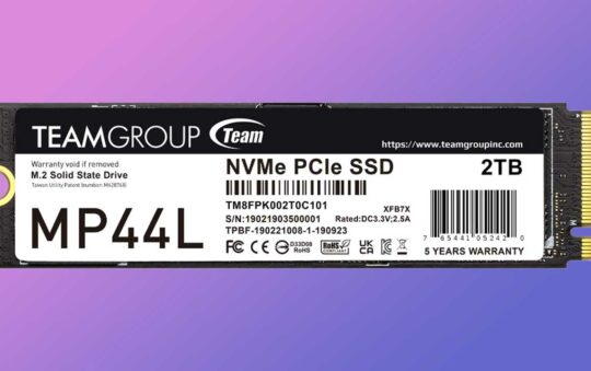 TEAMGROUP Announces MP44L M.2 PCIe 4.0 SSD