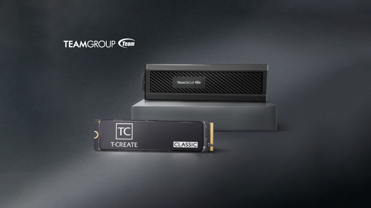 TEAMGROUP Announces T-CREATE CLASSIC PCIe 4.0 SSD and EC01 Enclosure Kit