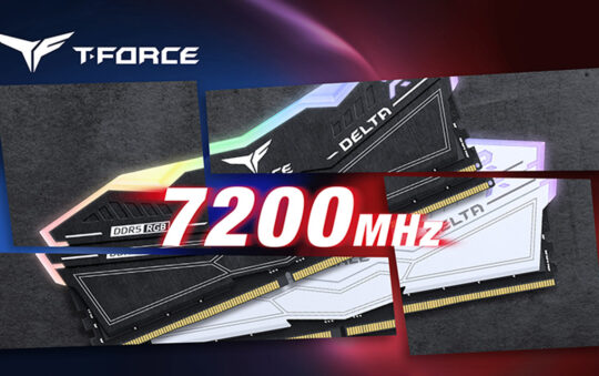 TEAMGROUP Announces T-FORCE DELTA RGB DDR5-7200 Memory