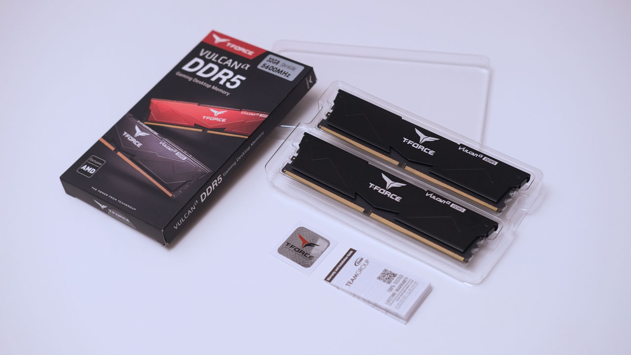 TEAMGROUP T FORCE Vulcan Alpha DDR5 5600 1