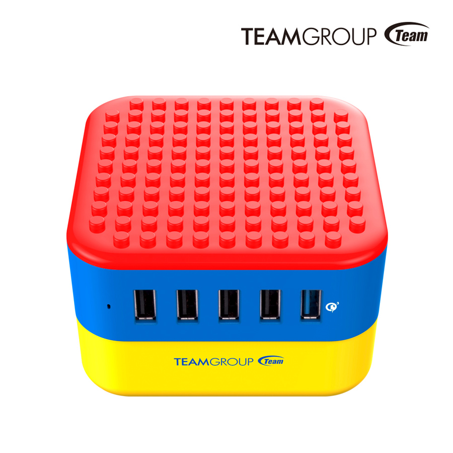 Team Group Releases The Multi-Port WD02 Brick Charger