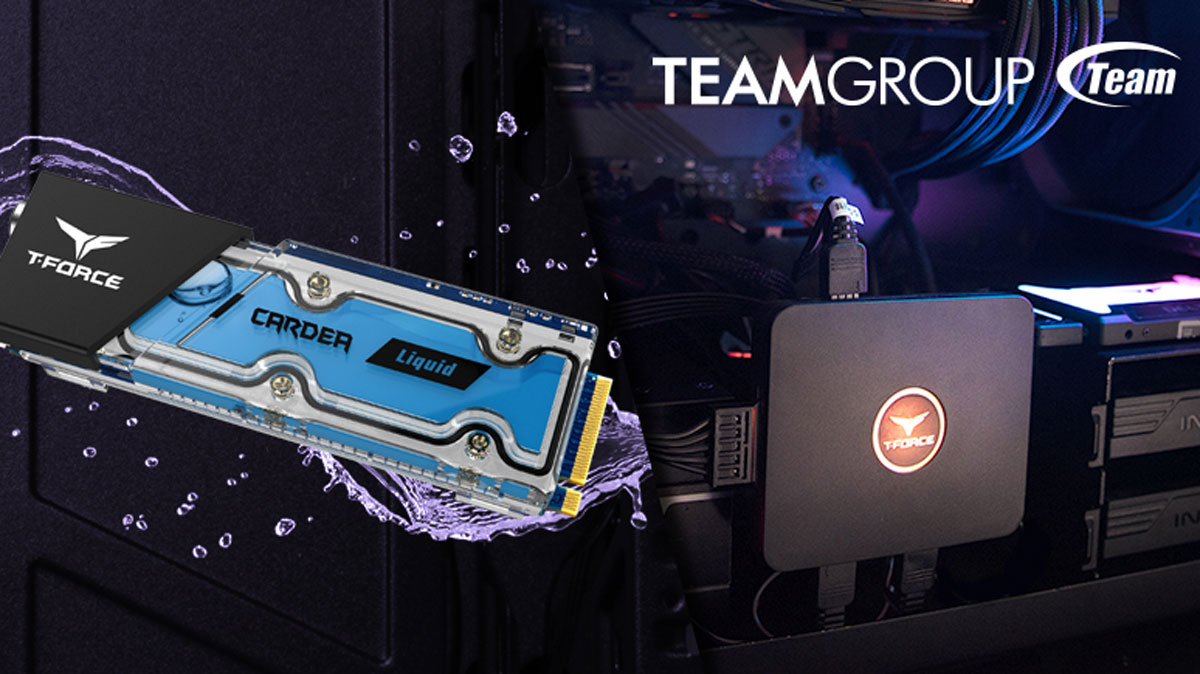 TEAMGROUP Releases T-FORCE CARDEA Liquid  and CAPTAIN RGB