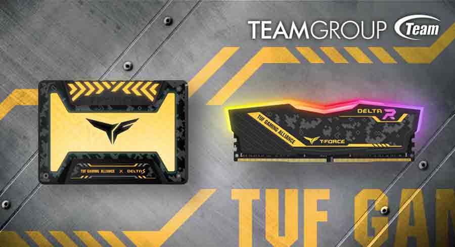 TEAMGROUP Releases TUF Certified RGB SSD and RGB Memory