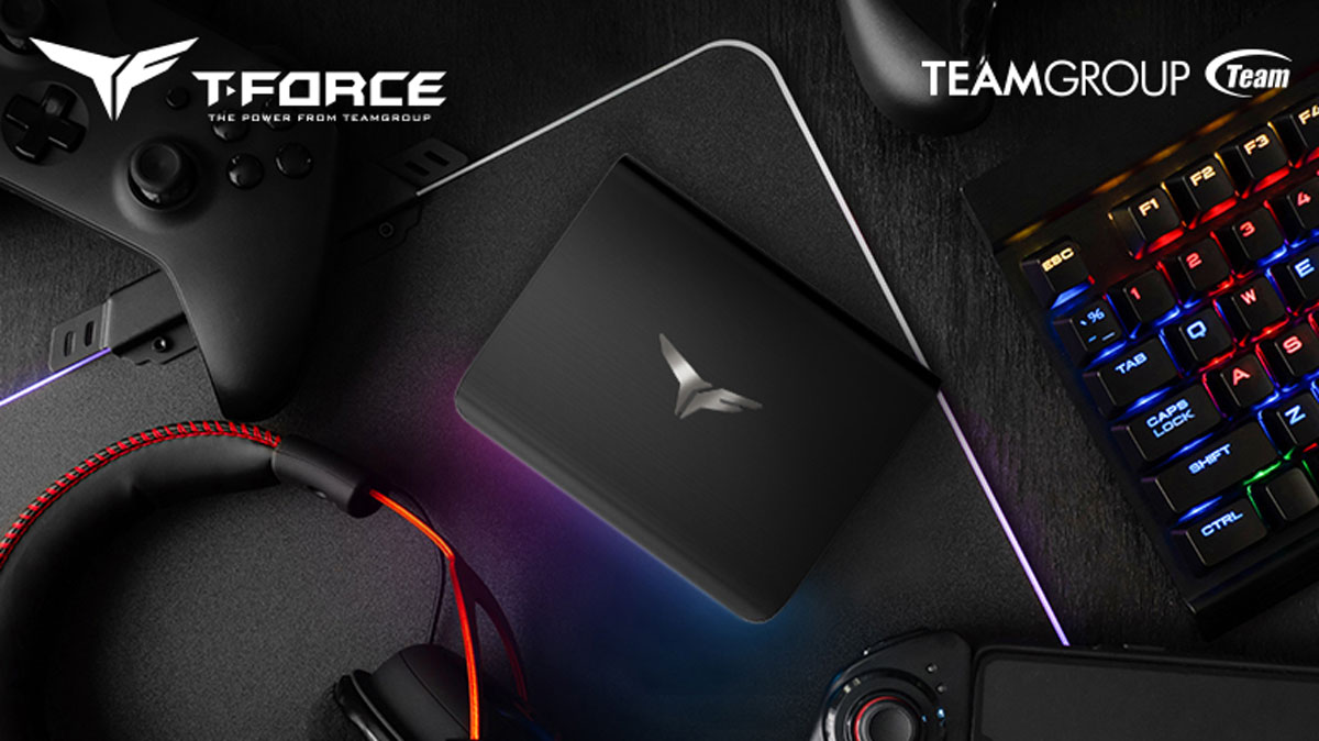 TEAMGROUP Launches T-FORCE TREASURE Touch External RGB SSD