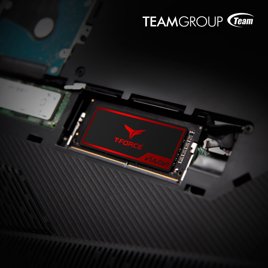 TEAMGROUP Releases T-FORCE VULCAN DDR4 for Notebooks
