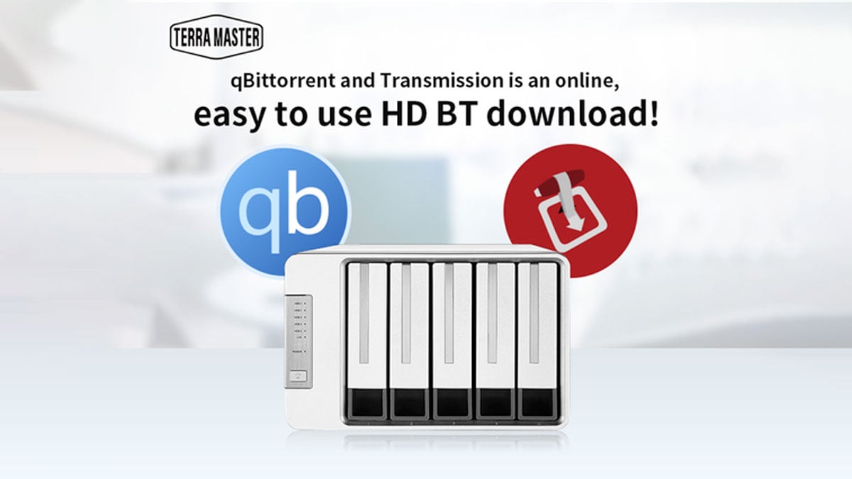 TerraMaster Announces qBittorrent and Transmission Support