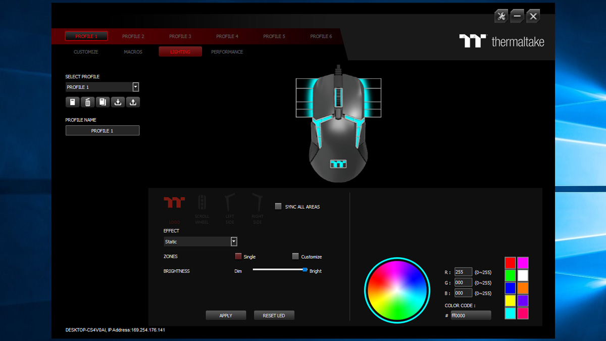 Thermaltake Level 20 RGB Mouse Review 19