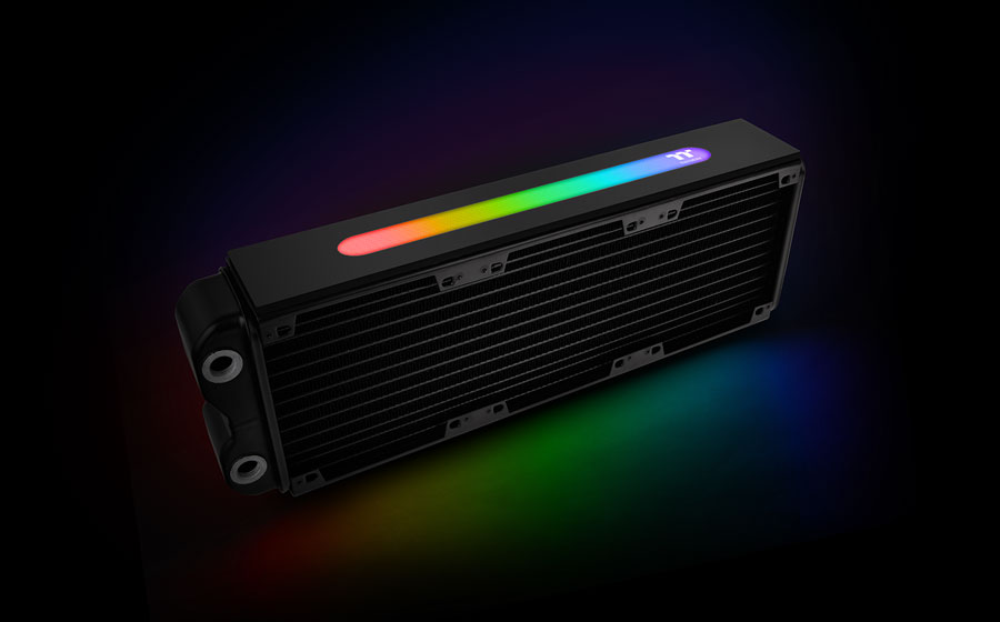 Thermaltake Releases the First RGB Radiator