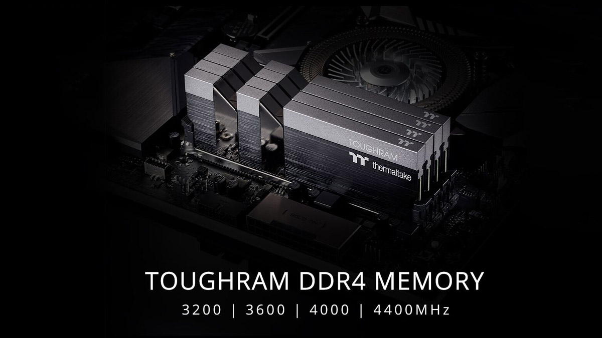 Thermaltake Launches New TOUGHRAM DDR4 Memory Kit at CES