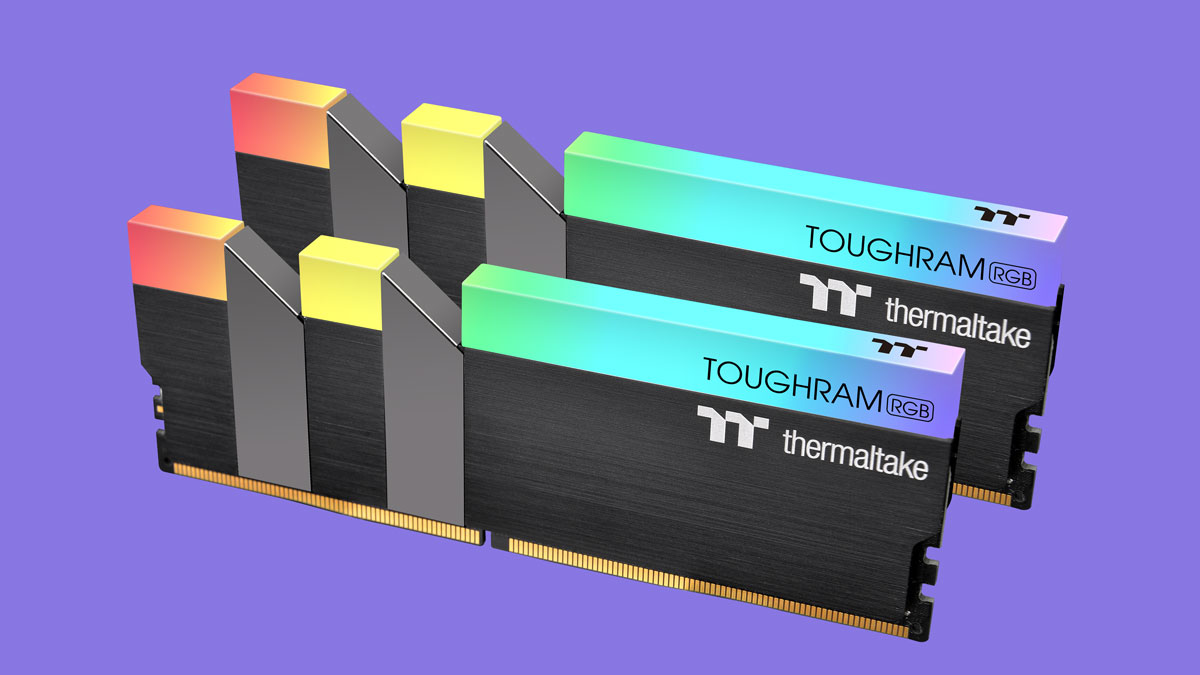 Thermaltake Releases High-Frequency TOUGHRAM RGB DDR4 Memory Kits