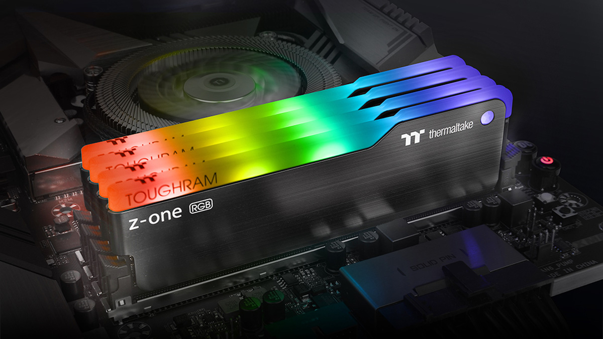 Thermaltake Releases TOUGHRAM Z-ONE  RGB DDR4 Memory Kit