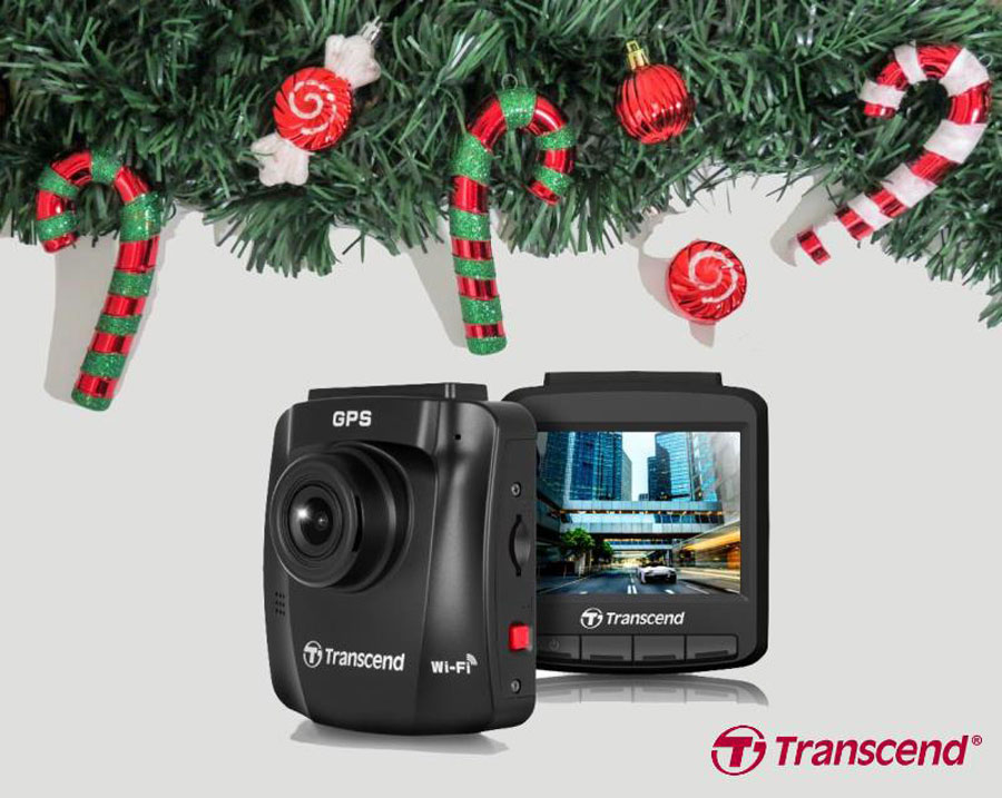 Win a Transcend DrivePro 230 Dashcam this Christmas