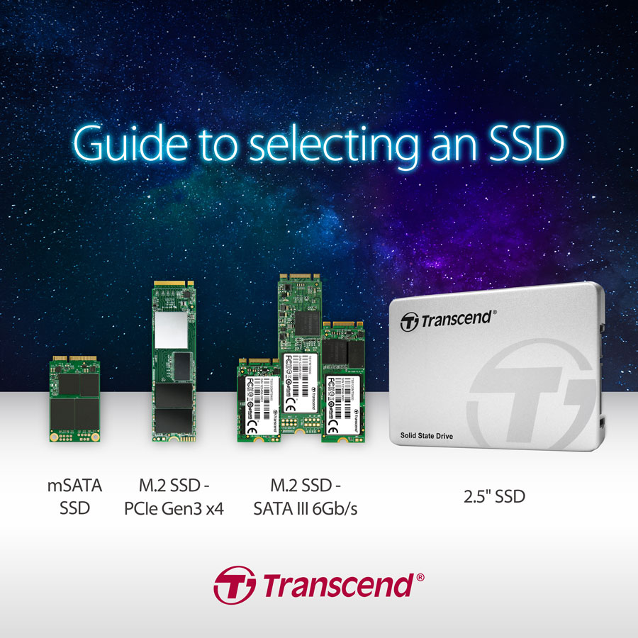 Transcend Guides Us Into Selecting an SSD