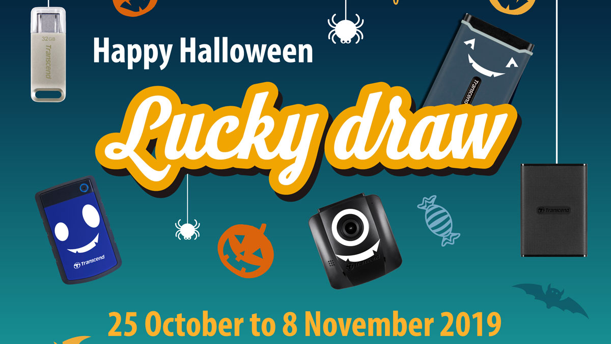 Trick or Treat with Transcend Halloween Raffle of 2019