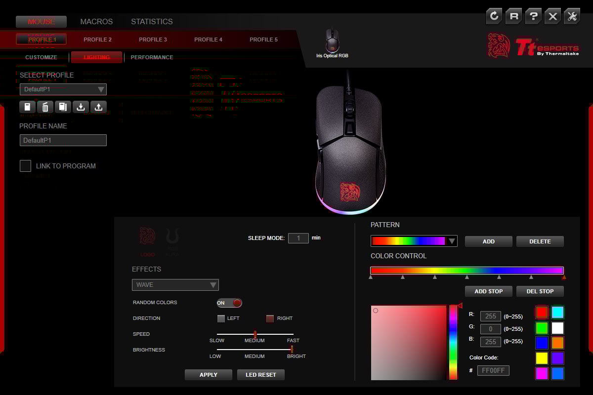 Tt eSports Iris RGB Software (2)