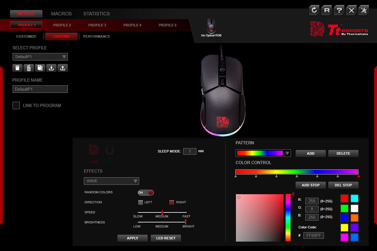 Tt eSports Iris RGB Software (2)