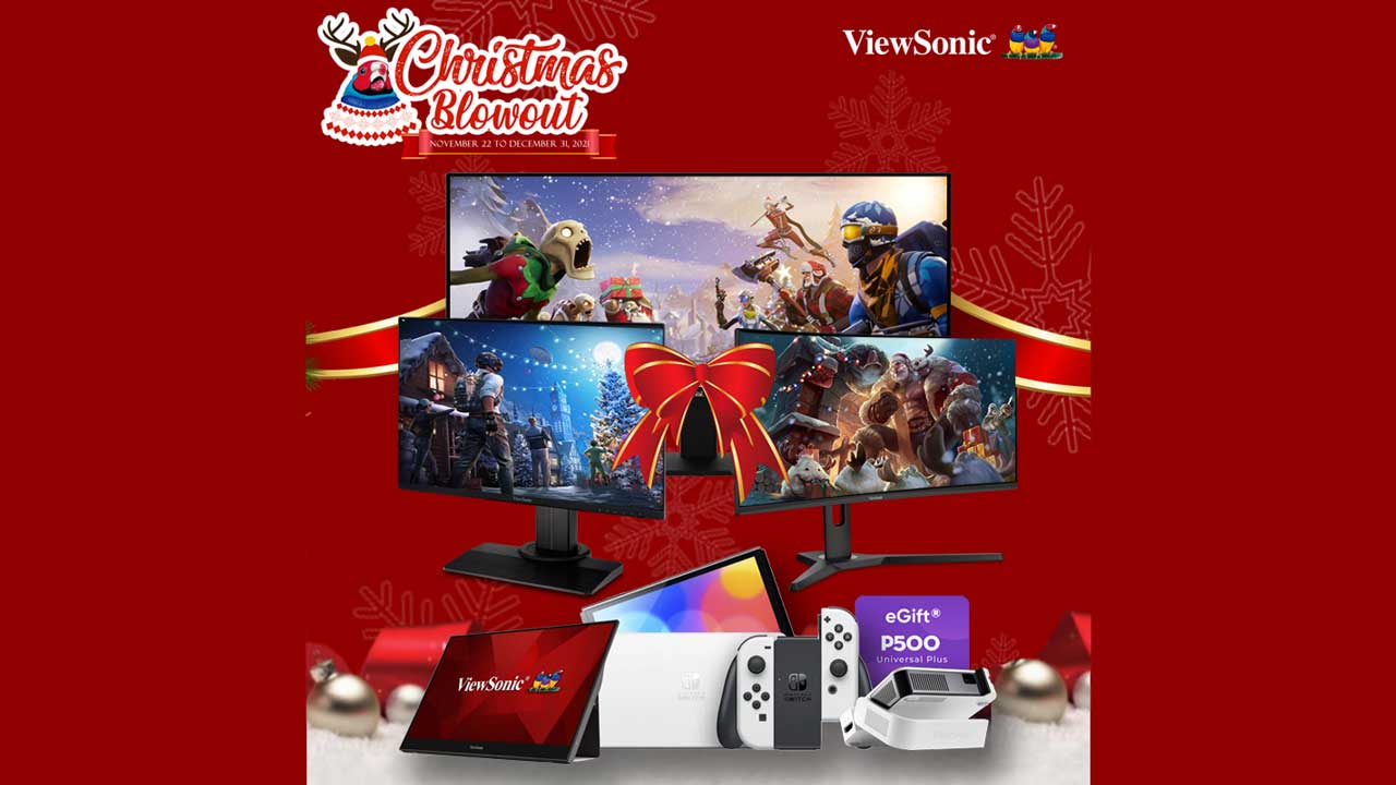 ViewSonic Details Christmas Blowout 2021 Promo