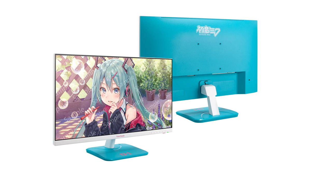 ViewSonic Collabs with Hatsune Miku, Releases VA2456-MIKU Model