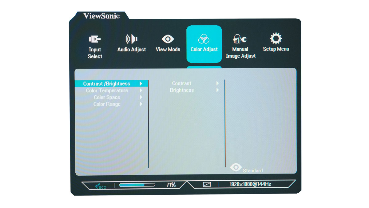 ViewSonic XG2405 OSD 4
