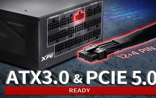XPG Announces ATX 3.0 Compliant PSU Models