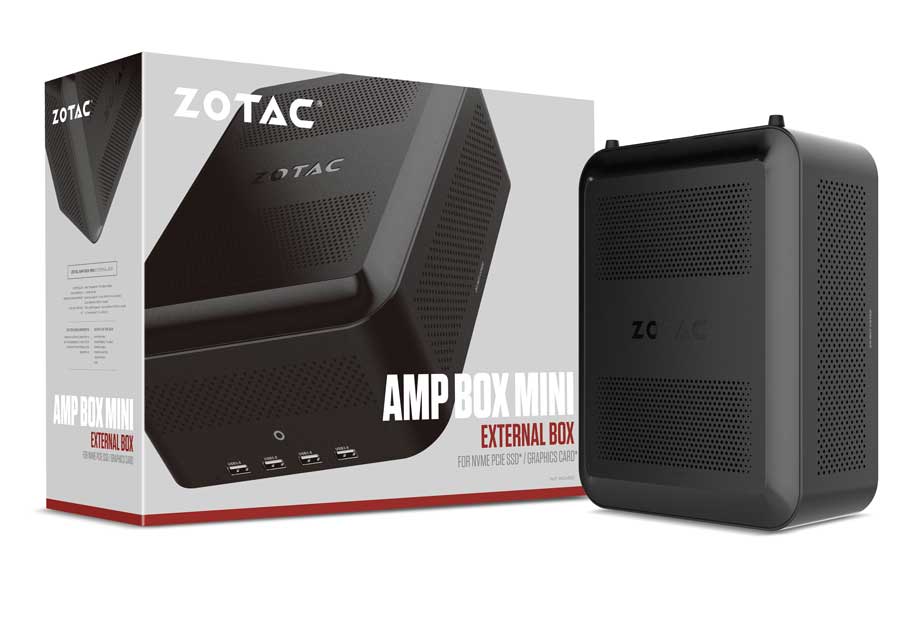 ZOTAC Unveils The AMP Box Series External Graphics and Storage Dock