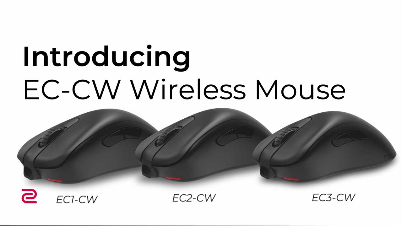 ZOWIE Unveils EC-CW Series Wireless Mouse