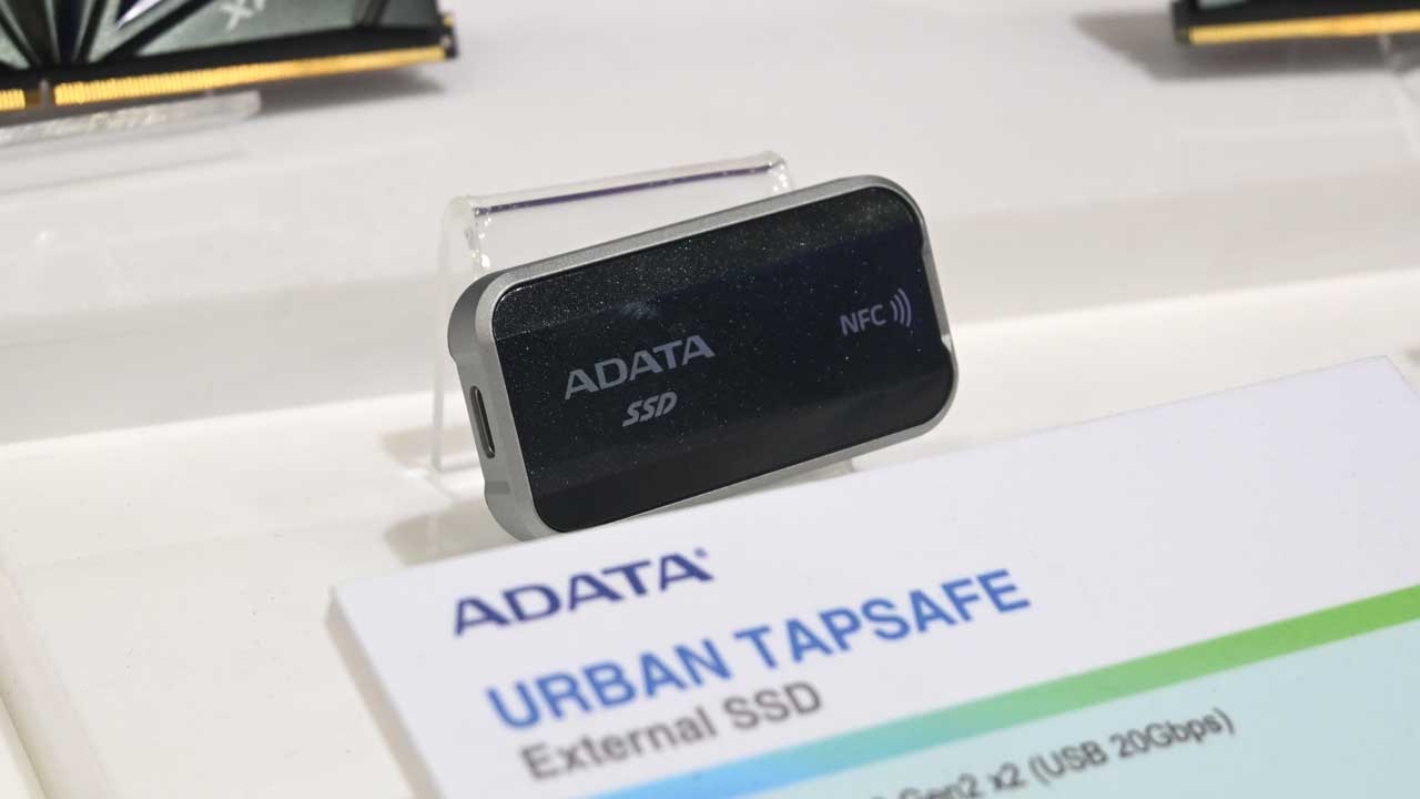 ADATA Debuts Urban Tapsafe and Urban Pocket Elite SSDs adata debuts urban tapsafe urban pocket elite 1