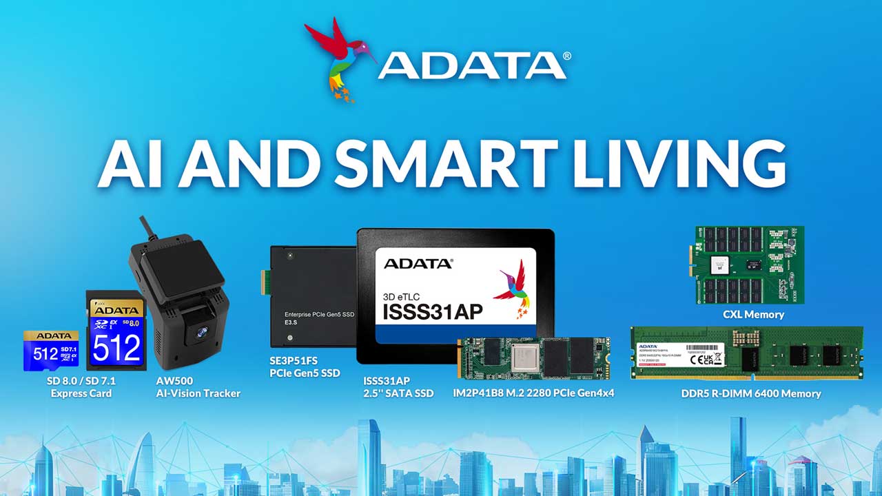 ADATA Brings Sustainable Innovation at CES 2024