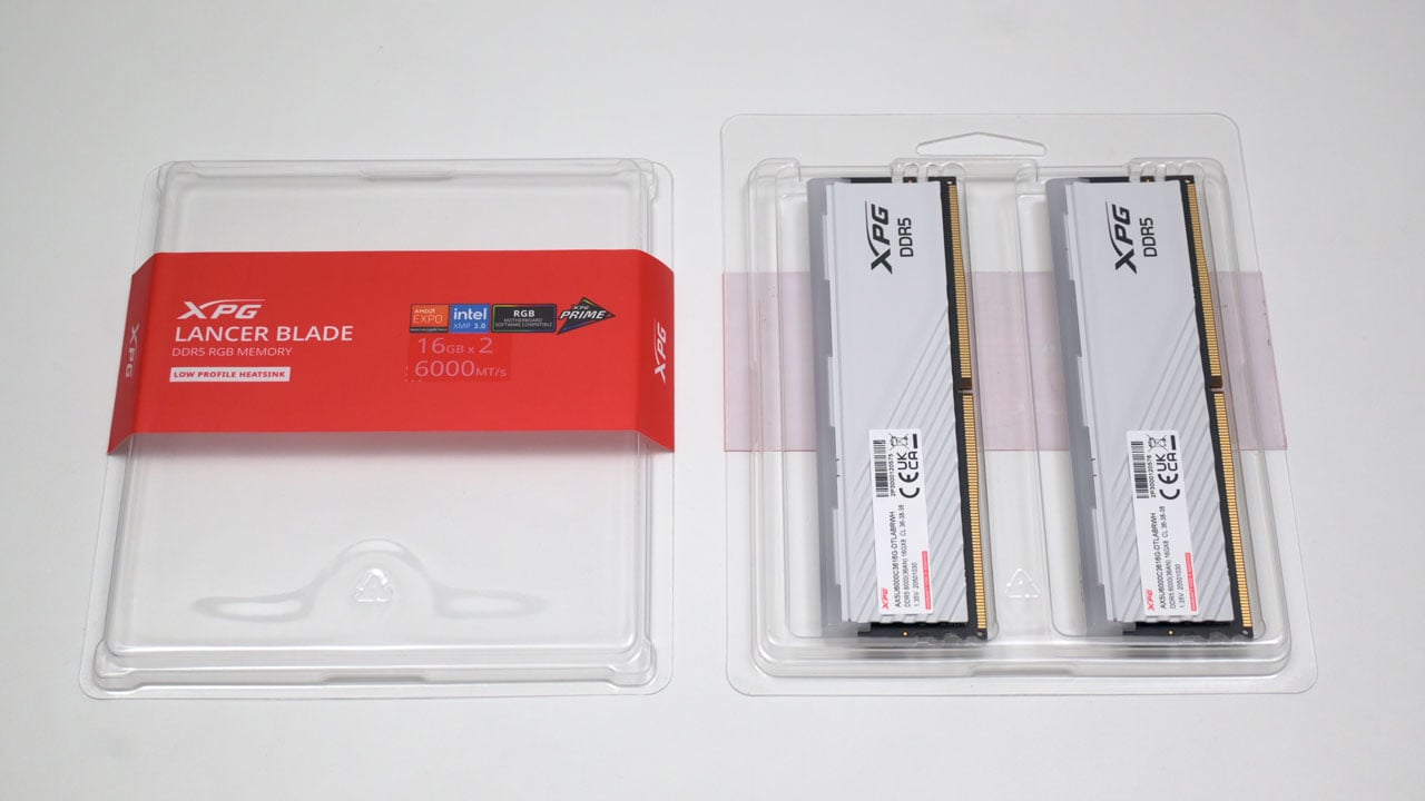 XPG DDR5 CL40 4800 RGBメモリー XPG DDR5 CL40 4800 RGBメモリー ADATA XPG LANCER BLADE RGB DDR5