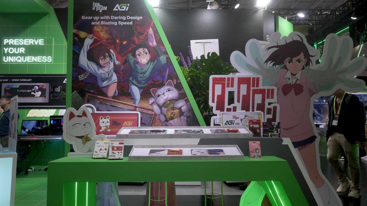 agi anime collabs color changing heatsink computex 5