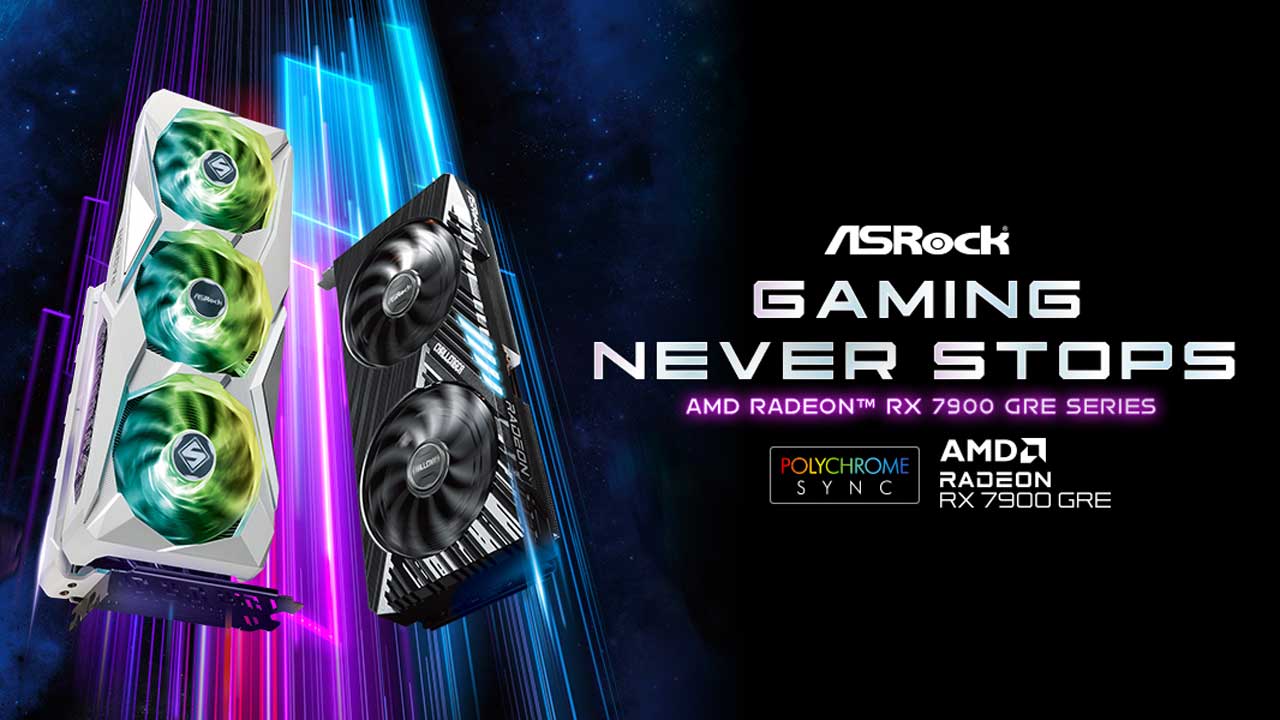 ASRock Announces AMD Radeon RX 7900 GRE Models