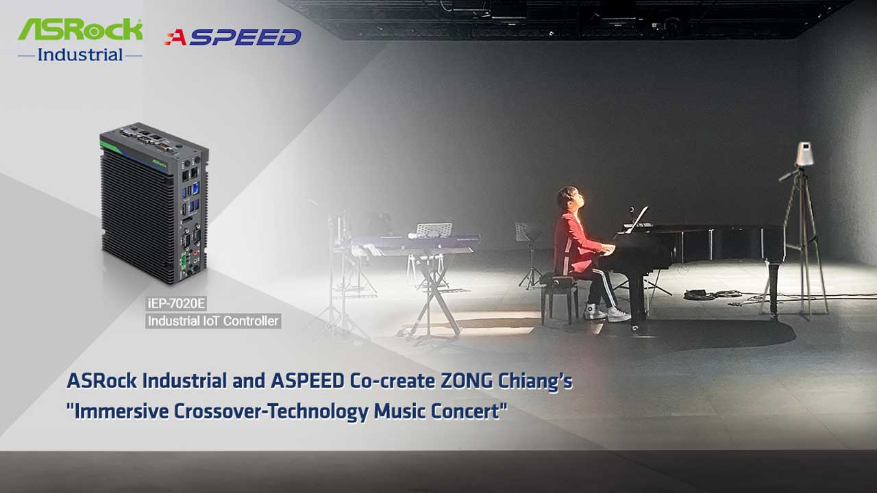 ASRock x ASPEED to Create Innovative Experience at ZONG Chiang’s Concert