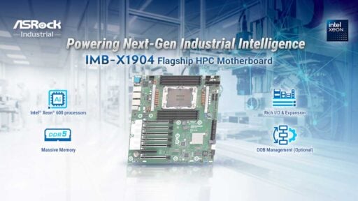 asrock industrial unveils imb x1904 flagship hpc motherboard