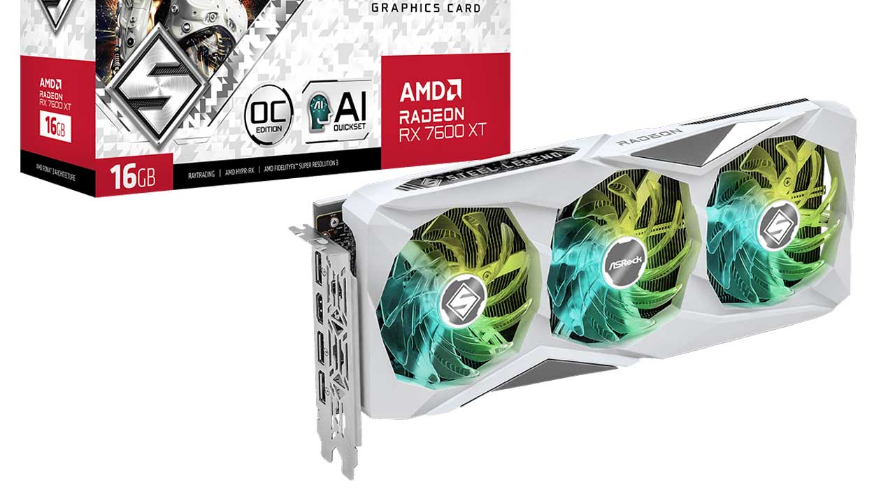 asrock launches amd radeon rx 7600 xt models 2