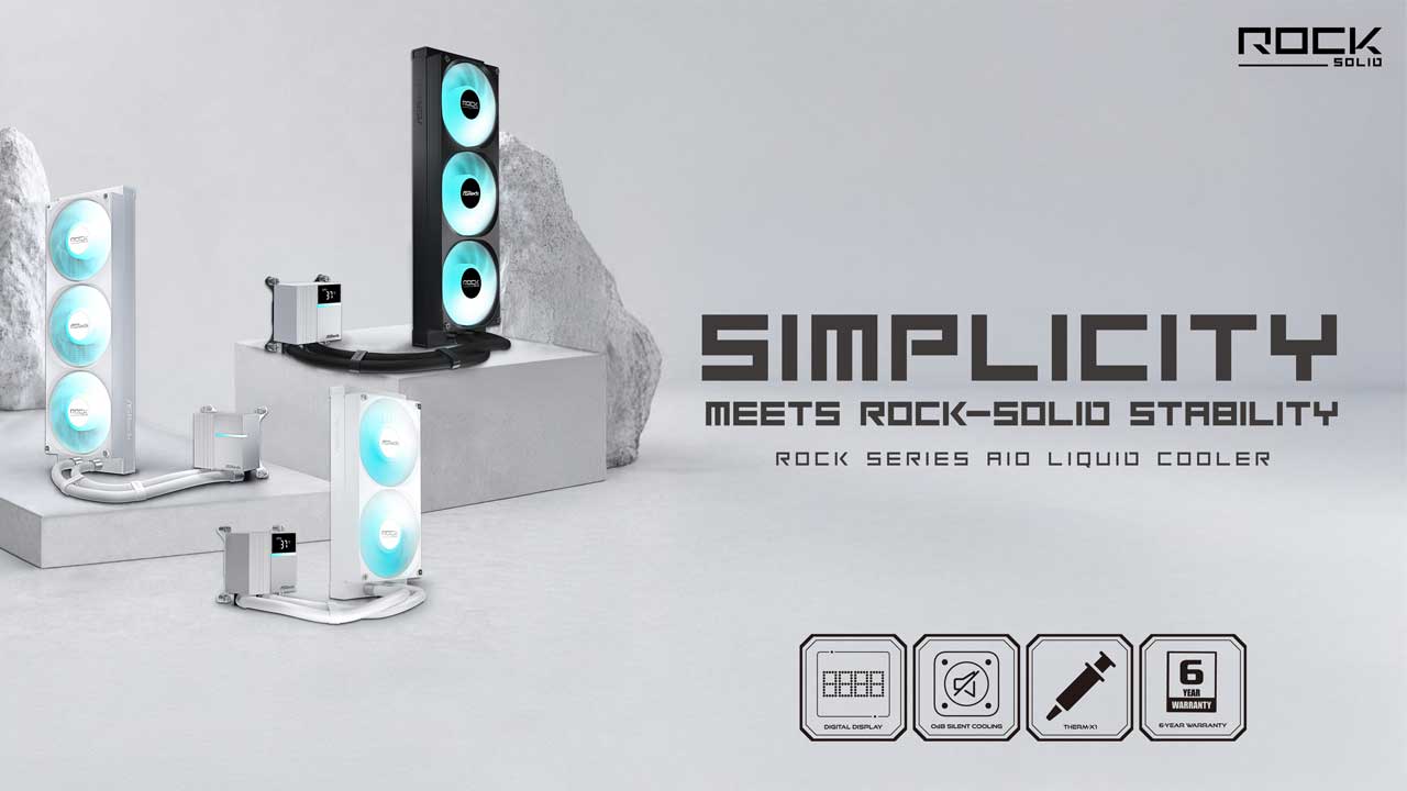 asrock launches rock series aio coolers 2