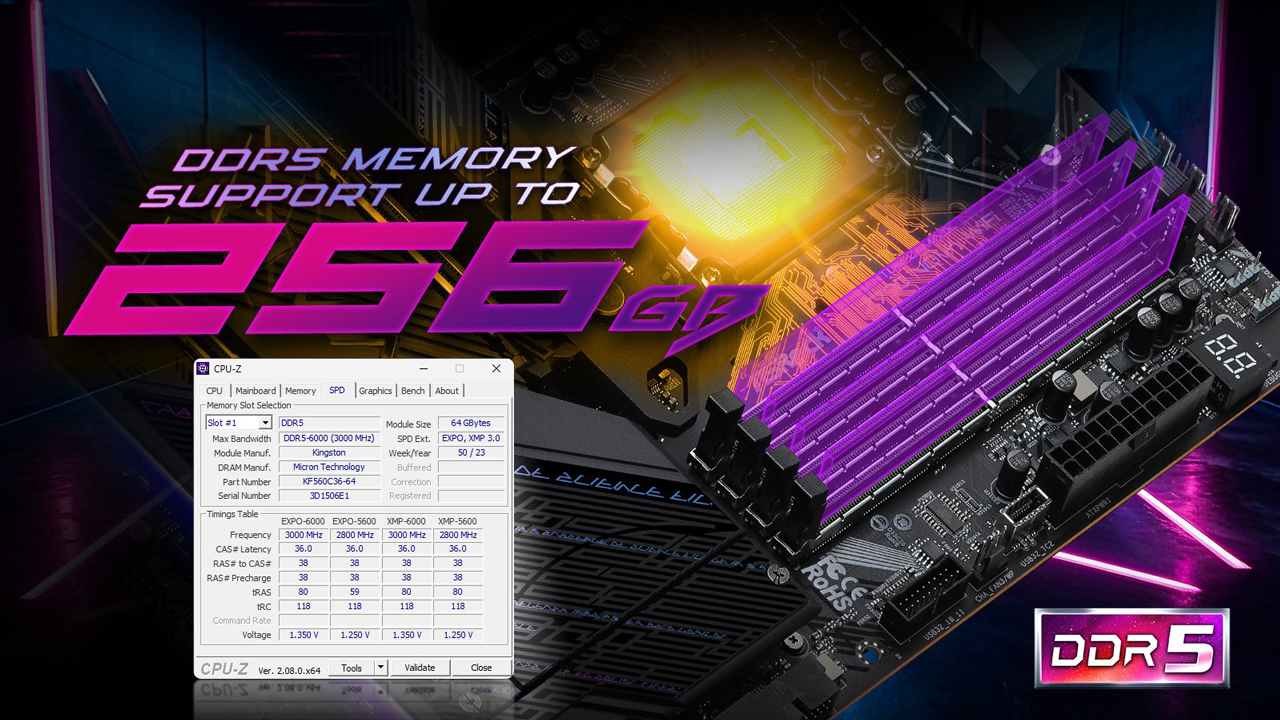 ASRock Motherboard Now Supports 256 GB Memory Capacity