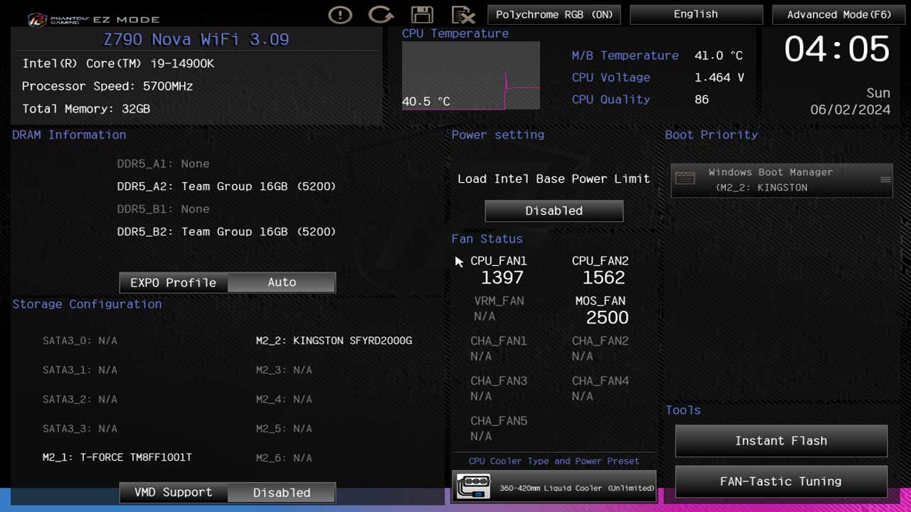 asrock pg z790 nova wifi uefi 1
