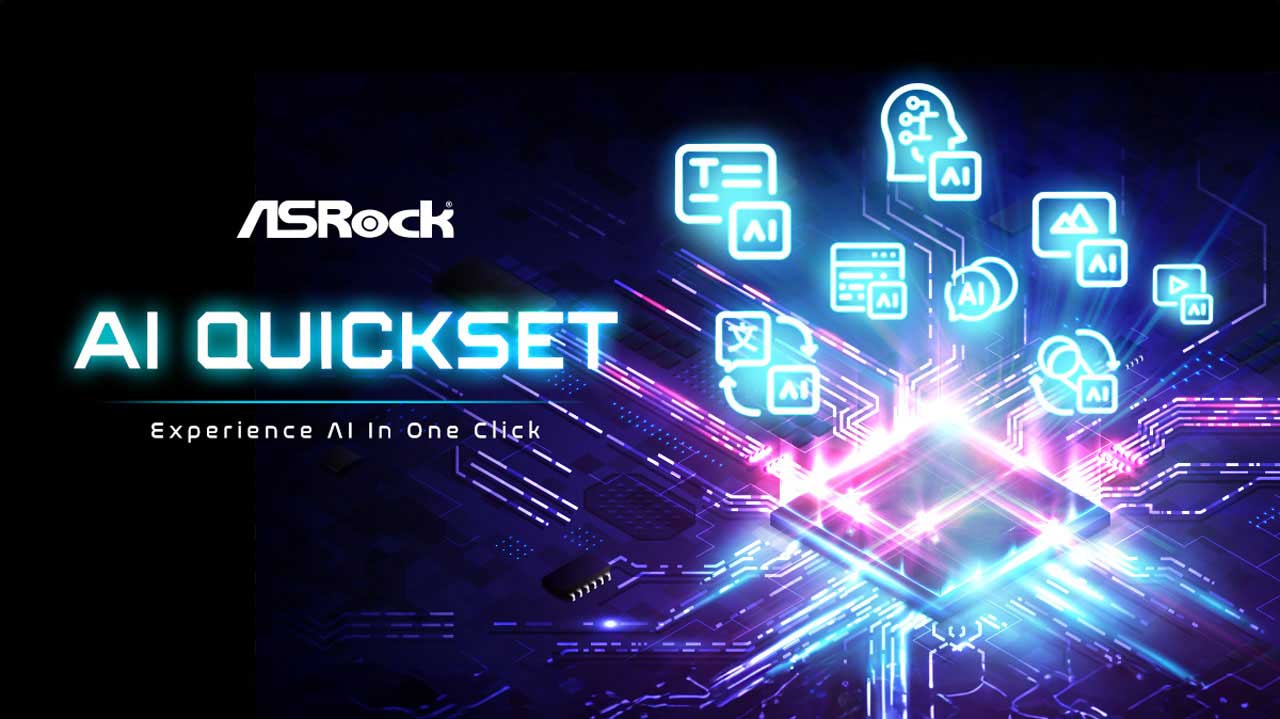 ASRock Releases AI QuickSet Software Tool