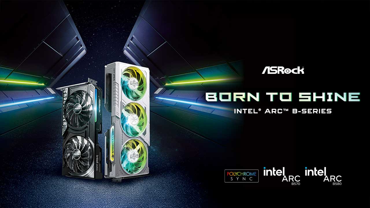 asrock releases intel arc b580 and b570 graphics cards 1
