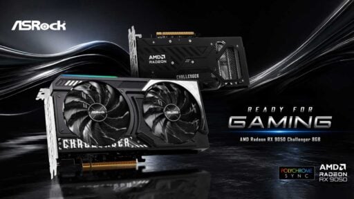asrock reveals rx 9050 series graphics cards 1