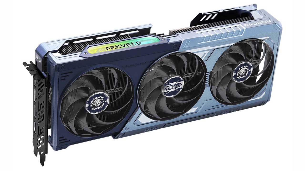 asrock rx 9070 xt monster hunter wilds edition 1