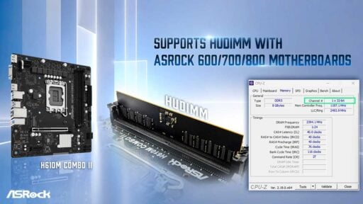 asrock teamgroup ddr5 hudimm support 3