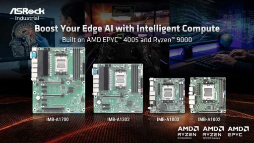asrock unveils industrial amd epyc 4005 motherboards
