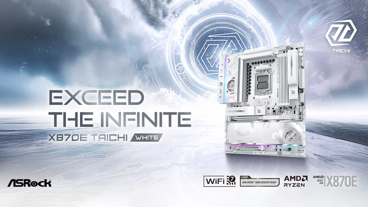 asrock unveils x870e taichi white flagship motherboard 2