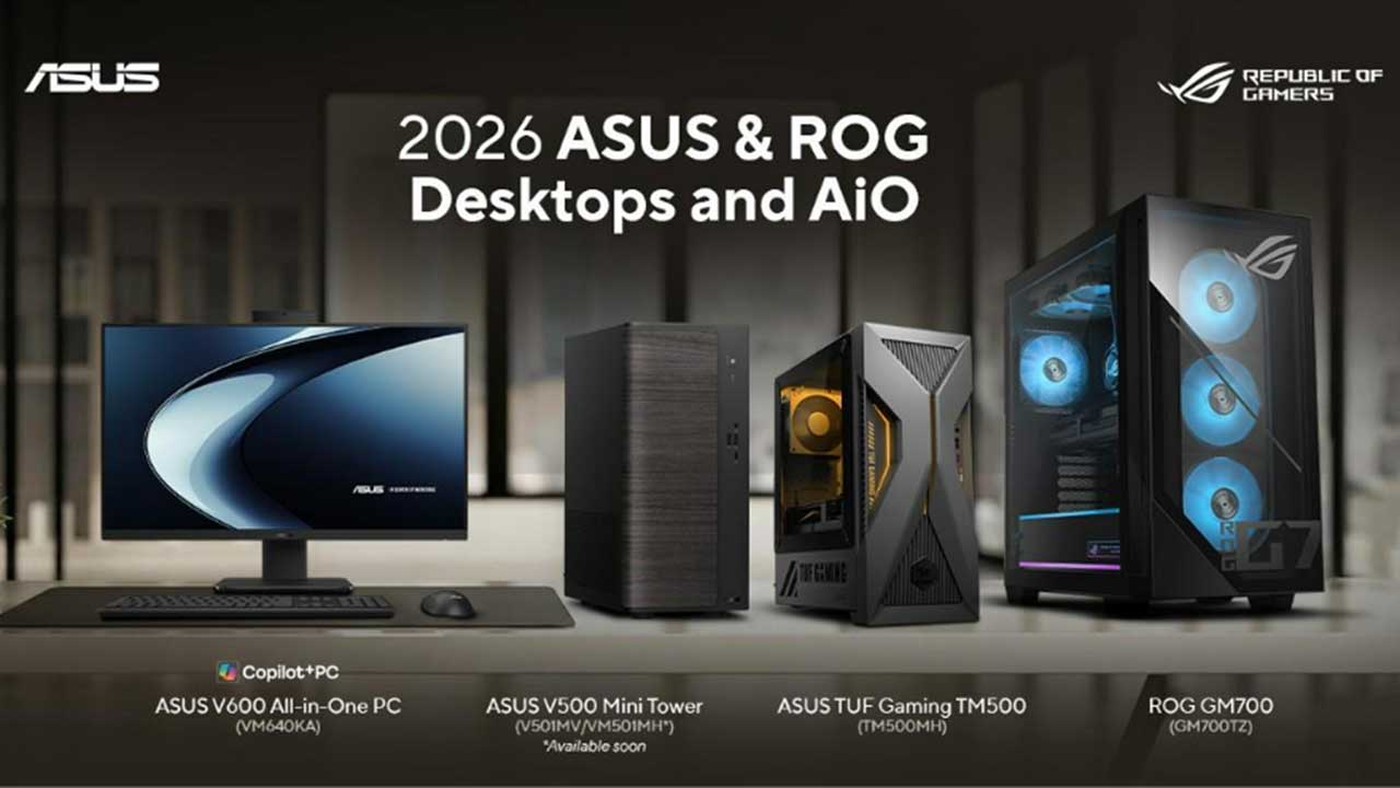 asus announces 2026 productivity and gaming desktop lineup 1